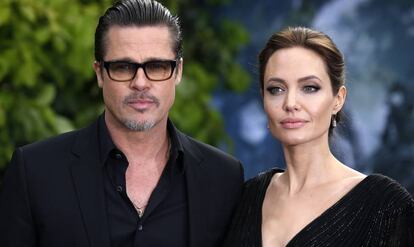 Brad Pitt y Angelina Jolie, en un imagen de 2014.