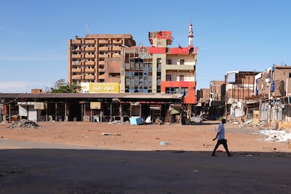 Vista de los daños y la destrucción en la capital de Sudán, Jartum, el 26 de diciembre de 2024.