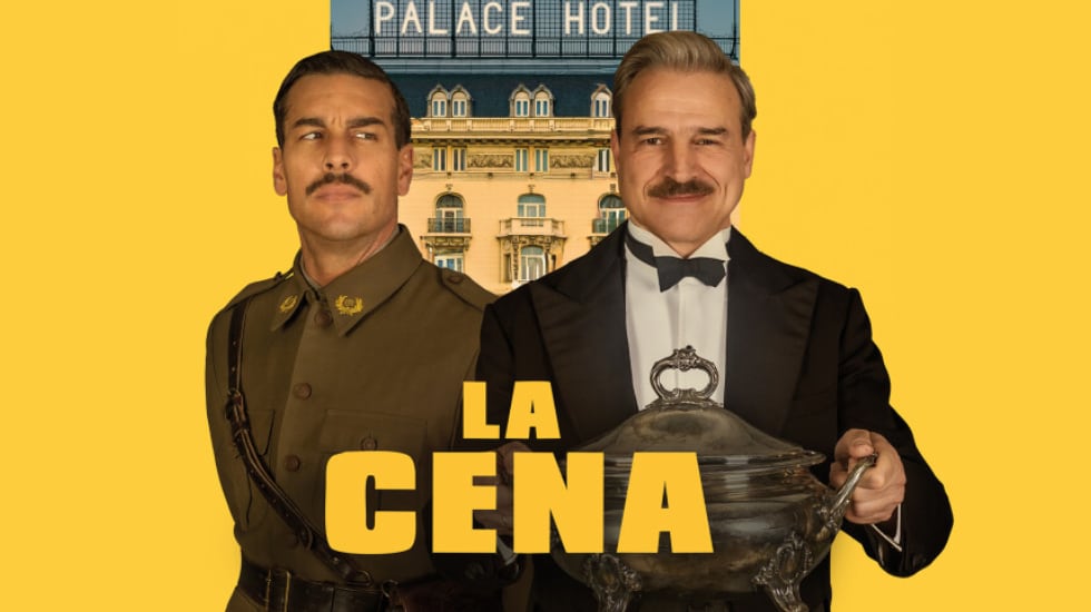 Cartel promocional de la película española 'La cena', nominada a los Premios Goya.