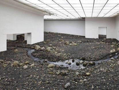 Instalaci&oacute;n de Olafur Eliasson en el Louisiana Museum de Dinamarca.