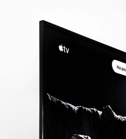 Televisor con la aplicación Apple TV