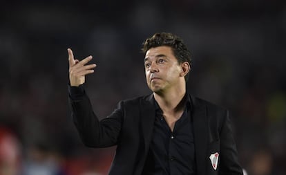 Marcelo Gallardo, entrenador de River Plate. 