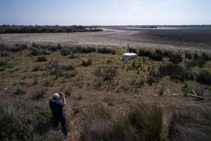 Estado actual de la Laguna de Santa Olalla en el Parque Nacional de Doñana.