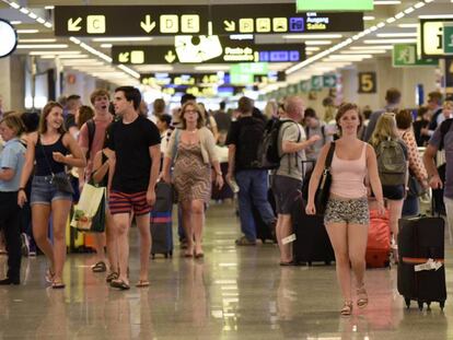 Imagen del aeropuerto de Palma de Mallorca.