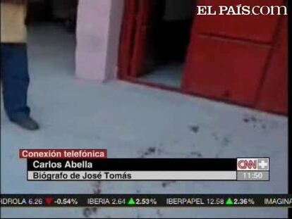 El biógrafo de José Tomás, Carlos Abella, habla en CNN+ sobre la cogida del torero en México