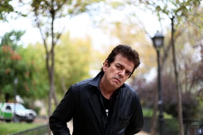 El compositor y cantante Jaime Urrutia, líder de Gabinete Caligari.