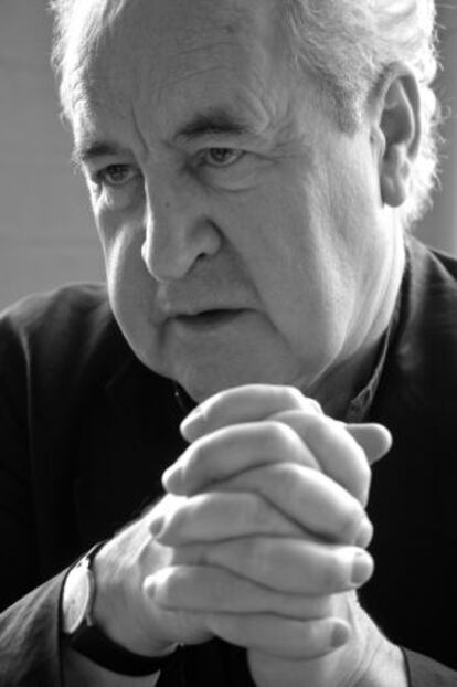 Banville, durante la entrevista.