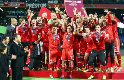 El Bayern celebra el t&iacute;tulo