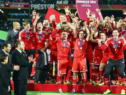 El Bayern celebra el t&iacute;tulo