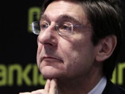 El presidente de Bankia, José Ignacio Goirigolzarri.
