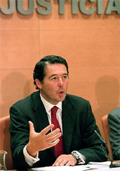 José María Michavila, ministro de Justicia.