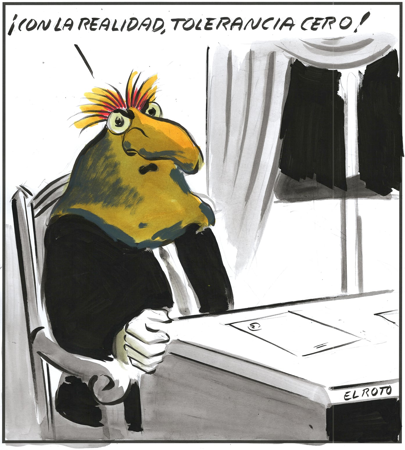 El Roto: tolerancia cero