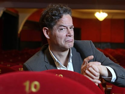 El actor Jorge Sanz, en el Teatro Cofidis Alcazar. 