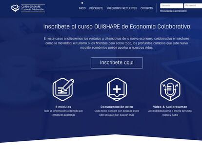 Aprende todo sobre economía colaborativa a través de un MOOC