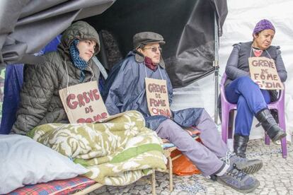 Greve de fome nesta ter&ccedil;a em Curitiba.