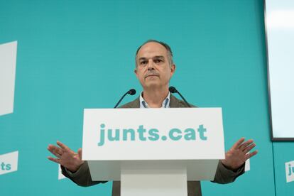 El secretario general de Junts, Jordi Turull.