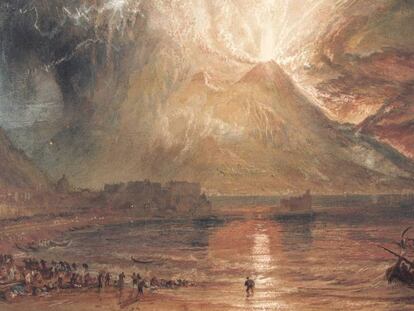 Erupci&oacute;n del Vesubio, de Turner (1817-1820)