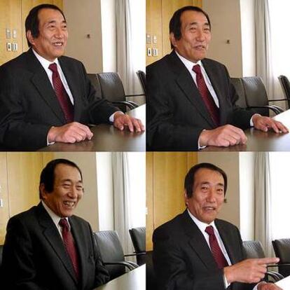 Masao Nakamura durante la entrevista en Tokio.