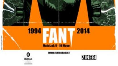 Cartel de Fant 2014, obra de Koldo Serra.