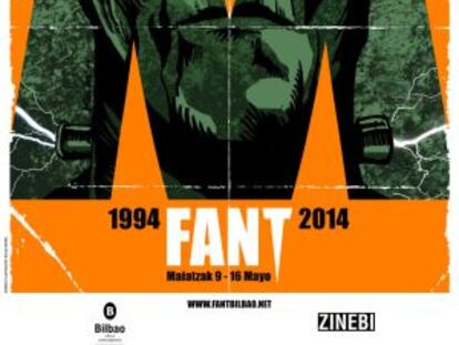 Cartel de Fant 2014, obra de Koldo Serra.