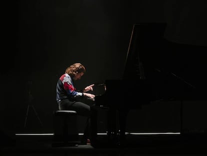 El pianista Marco Mezquida durant la inauguració del Sónar.
 