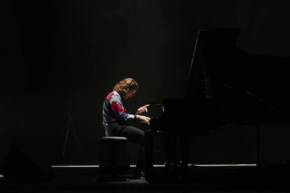 El pianista Marco Mezquida durant la inauguració del Sónar.