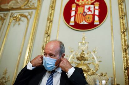 El ministro de Justicia, Juan Carlos Campo, en una imagen de archivo.