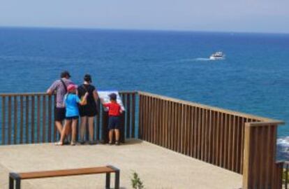 El nuevo mirador del cabo de Salou.