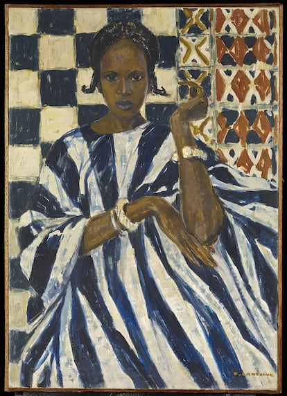 Fernand Lantoine (1876-1949), Duco Sangharé, dama de etnia peul, 1920. 

