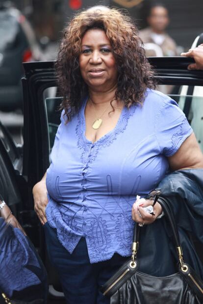 Aretha Franklin, en una imagen de julio de 2010, en Nueva York