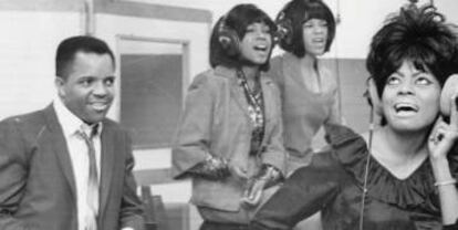 Berry Gordy y las Supremes.