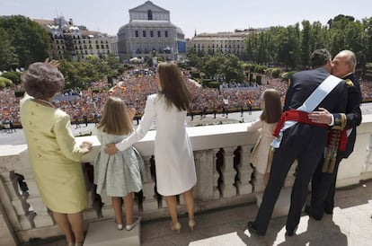 The Spanish Royal Family.