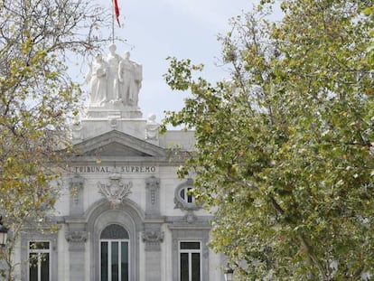 Sede del Tribunal Supremo, en Madrid. 