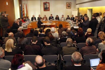 Marc Fuertes, de Millor, denunció el presunto trato de favor en el pleno extraordinario de ayer.