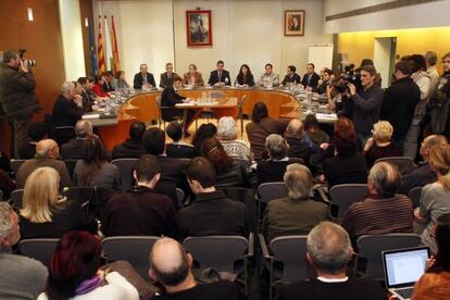 Marc Fuertes, de Millor, denunci&oacute; el presunto trato de favor en el pleno extraordinario de ayer.