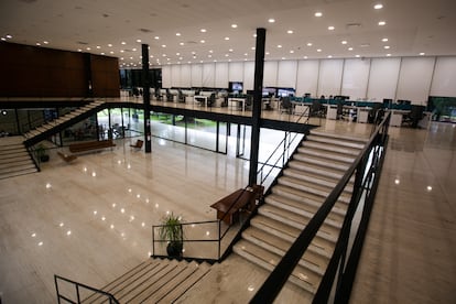 Interior de las oficinas de Bacardí en Tultitlán.