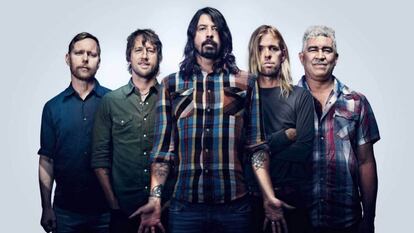 La banda estadounidense Foo Fighters, en una imagen promocional.