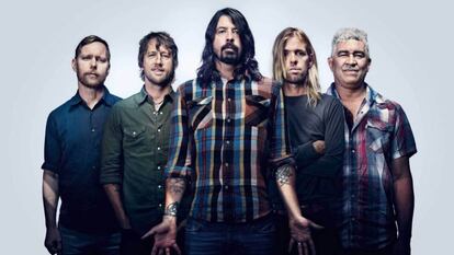 La banda estadounidense Foo Fighters, en una imagen promocional.