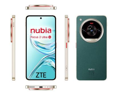 Diseño del teléofno nubia Focus 2 Ultra
