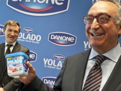 El presidente de Danone, Javier Robles.