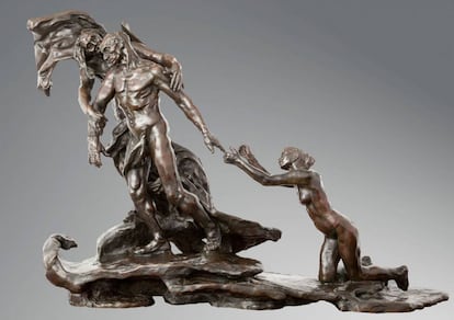 &#039;La edad madura&#039; (1902), de Camille Claudel.