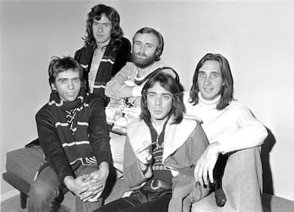 Peter Gabriel, Phil Collins, Mike Rutherford, Tony Banks, Steve Hackett