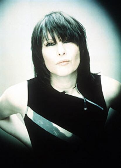 Chrissie Hynde, cantante de The Pretenders.