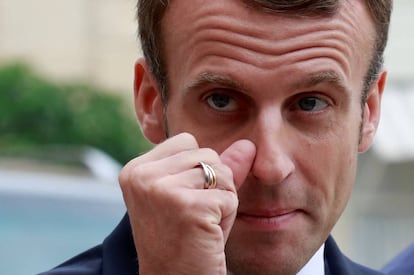 El presidente francés, Emmanuel Macron.