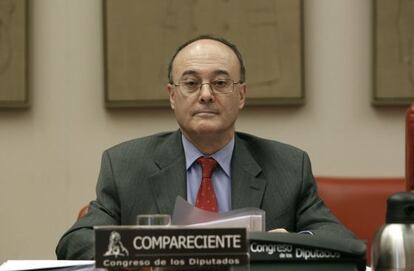 El gobernador del Banco de Espa&ntilde;a, Luis Mar&iacute;a Linde.