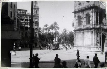 Una foto de Sevilla de 1944.