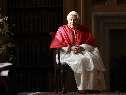 Benedicto XVI, fotografiado en Londres, el pasado mes de septiembre.