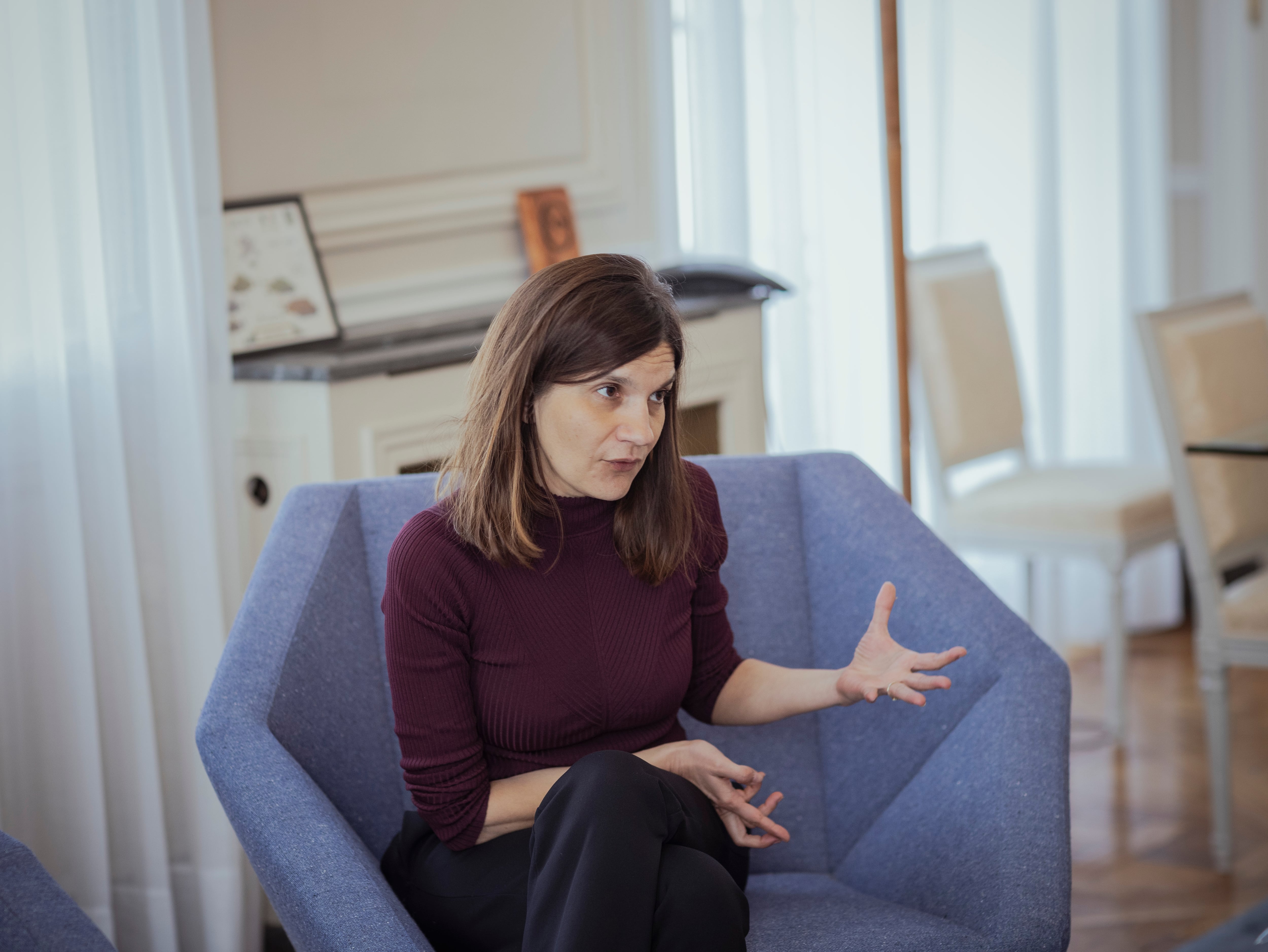 Alice Rufo, ministra delegada de Defensa y Veteranos.