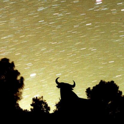 Imagen de archivo de la mayor, según los científicos, y la última lluvia de estrellas del siglo XX