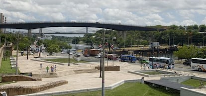 Avenida del Puerto, en Santo Domingo.